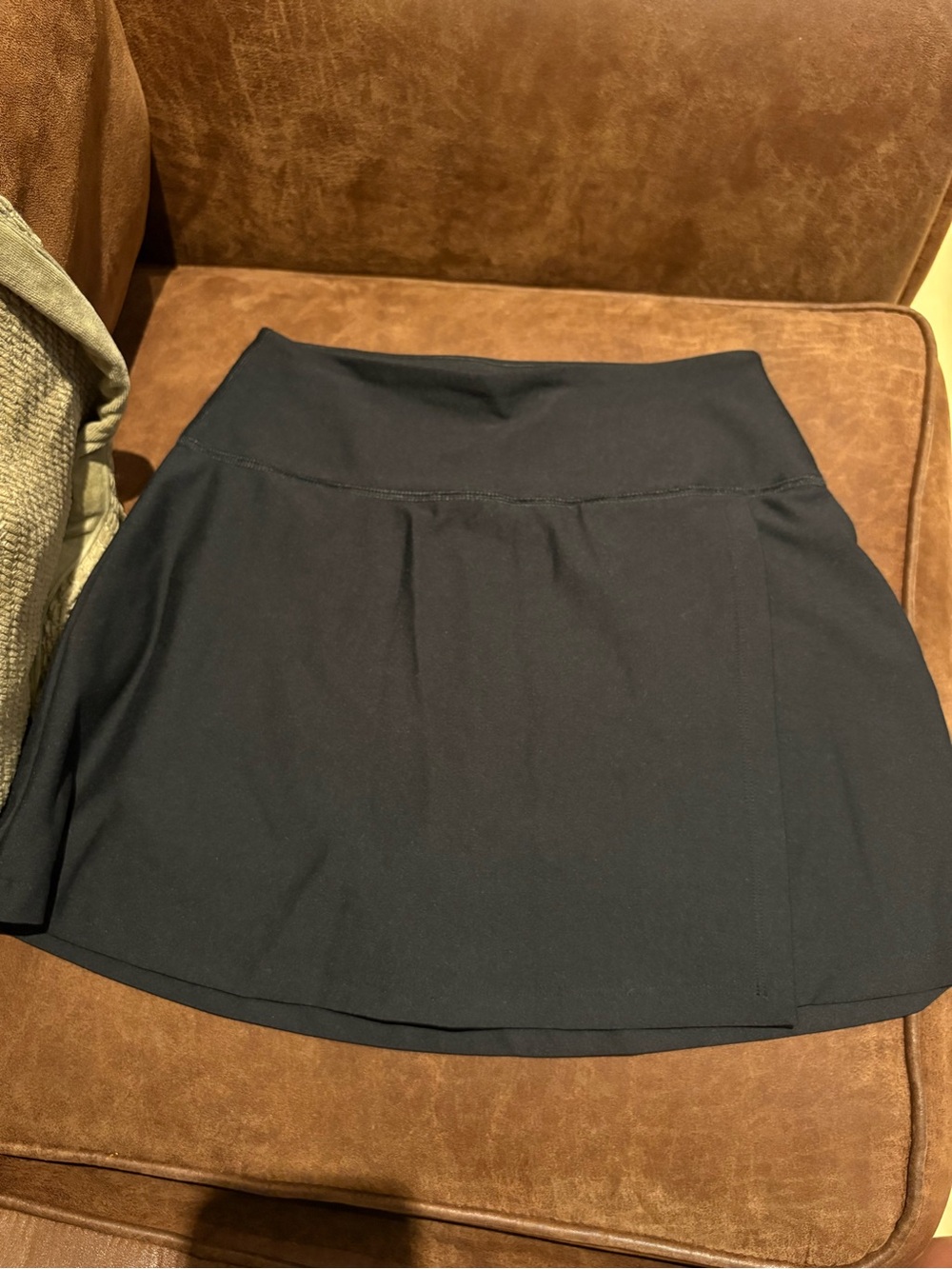 Abercrombie & Fitch YPB Women’s Black Fold-over Active Mini Skirt